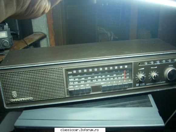 radiouri germane adaug radio camera grundig 625 stare excelenta lei video