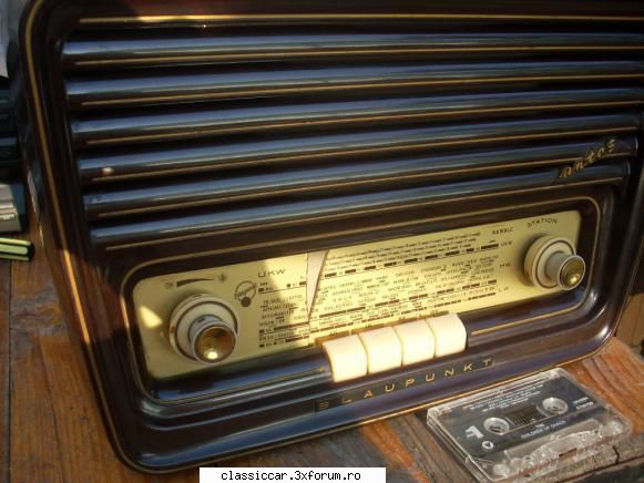 radiouri germane poze noi radioul blaupunkt santos din anii '50s este intact, geamul scala este