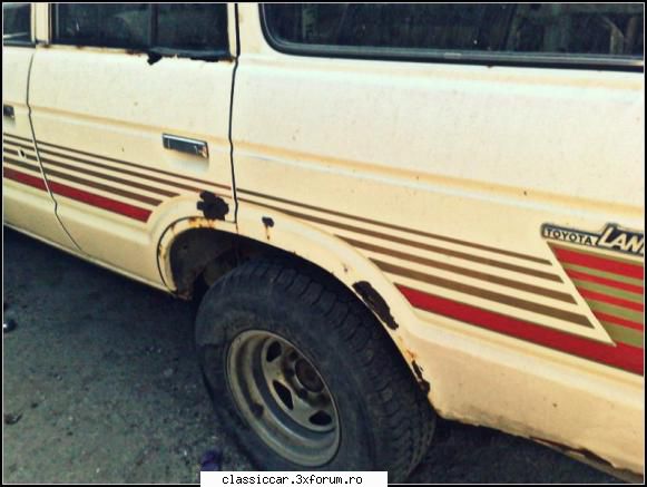 '82 toyota land cruiser hj60 dupa experienta rekordul, care l-am luat atelier "cu intr-o stare