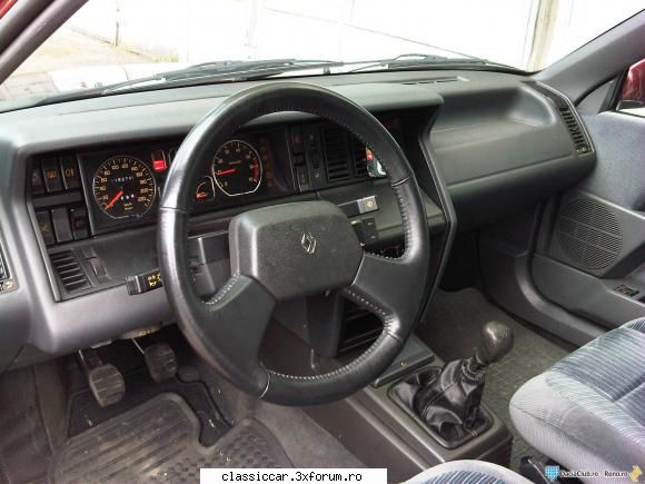 renault gts symphonie 1991 interiorul asa cum gasit-o