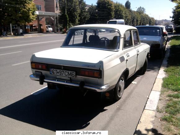 mai sunt citeva masini vechi constanta care merita salvate! moskvich