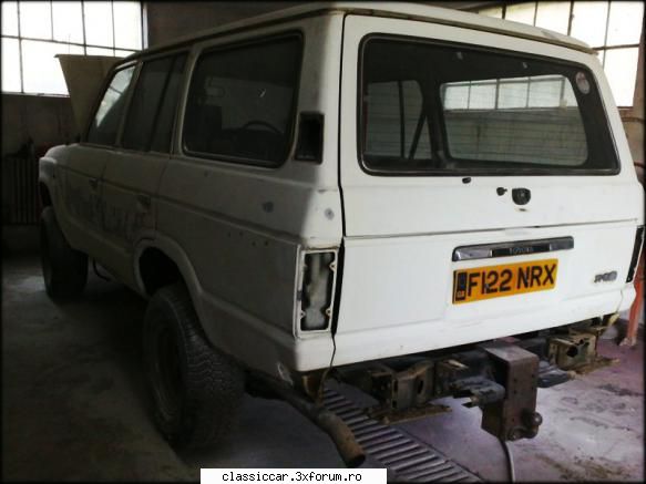 '82 toyota land cruiser hj60 treaba merge cam incet, da' cica lucru' bun noua luni iese!