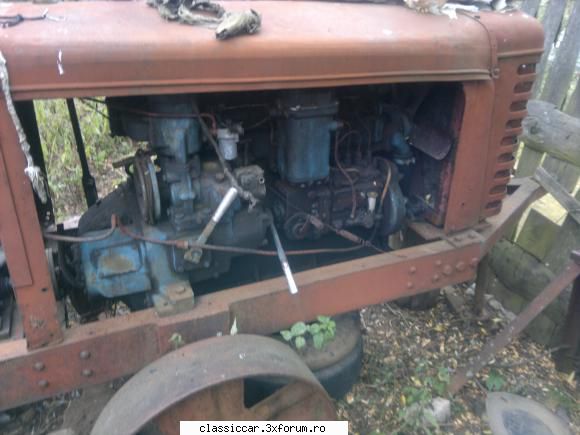 sau tractoare tractorul vopsit mai bine an,abia saptamana trecuta reusit motorul original utos