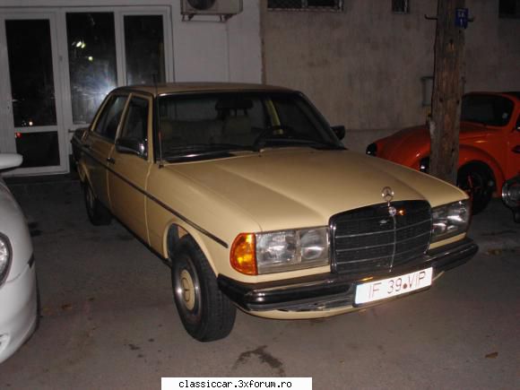 mai sunt citeva masini vechi constanta care merita salvate! mercedes w123 (cobra)