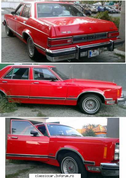 1979 mercury monarch tomato red generica americani!