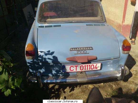 mai sunt citeva masini vechi constanta care merita salvate! volkswagen 1500 type