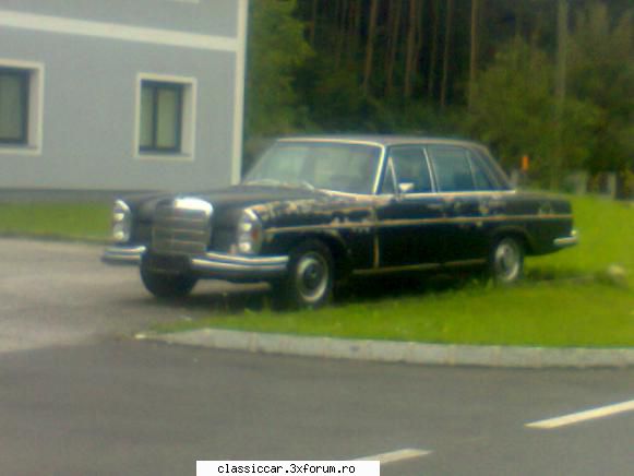 mercedes benz 300 sel 109 vazut una acum cateva zile viitoare intreb