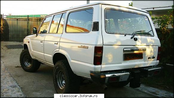 '82 toyota land cruiser hj60 intre timp i-am montat niste anvelope bfgoodrich inch