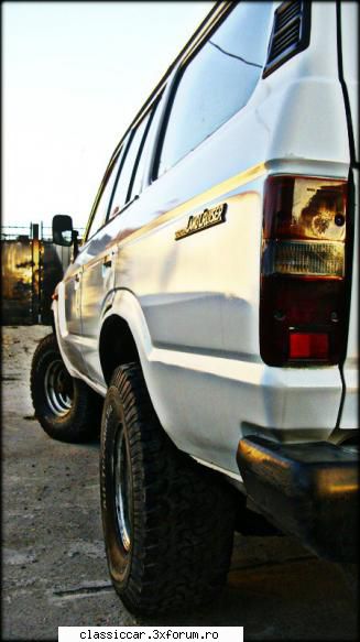 '82 toyota land cruiser hj60 promit postez cateva poze/filme vaporul teren.