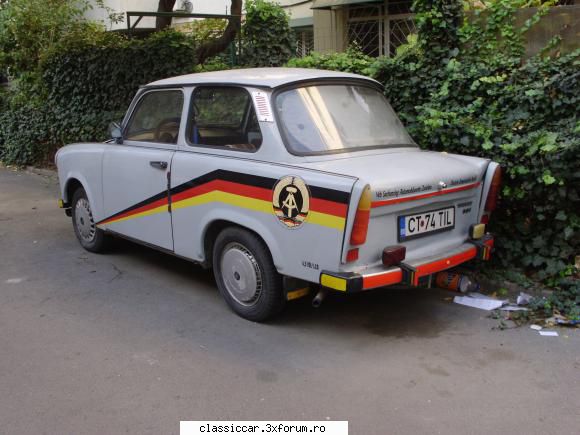 mai sunt citeva masini vechi constanta care merita salvate! trabant