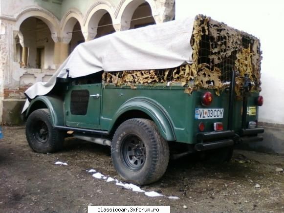 am stat si afara, in ger, vant, ploaie si zapada... gaz 69 ( sau ce a mai ramas din el ) cu mecanica