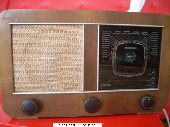 radiouri germane radio tuburi (lampi) braun.made ani !extrem rar.braun