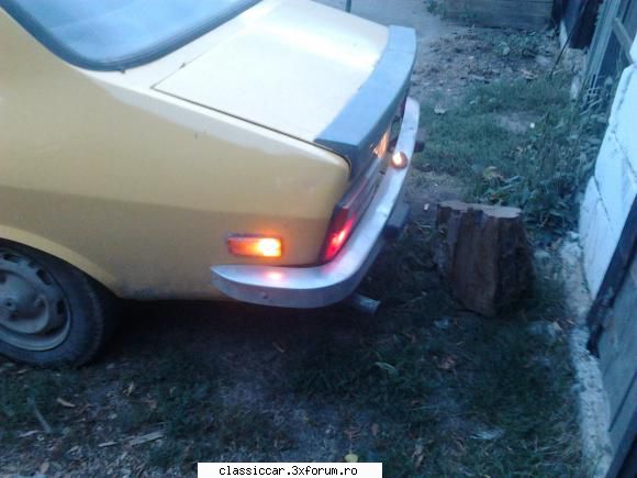 dacia 1410 sport parte din pachetul toros pus portbagaj. lateralele dar inca le-am pus.