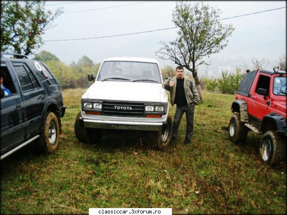 '82 toyota land cruiser hj60 sau impreuna prietenii, tura mai lunga