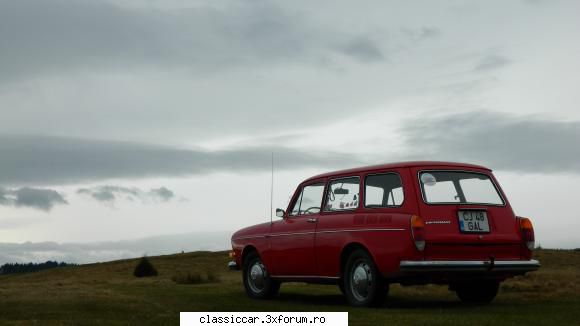 volkswagen 1600 variant ultima plimbare anul asta, aproape 6000 parcursi vara asta