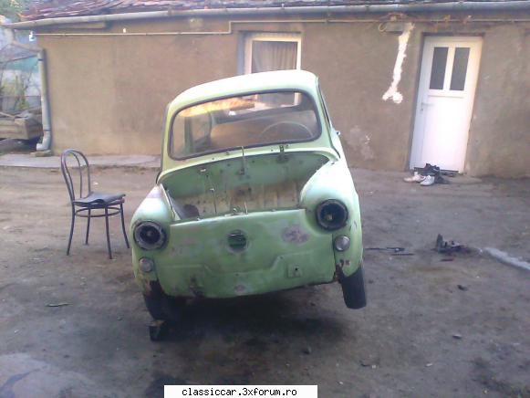 new project fiat 600 1964 renault 12g culoare gandesc tot verde rata