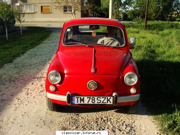 fiat-ul 600 lui marczello lipseste sau trebuie inlocuit:- barele fata spate sunt vopsite gri