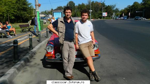 volkswagen 1600 variant poza bogdan din bucuresti eu( tricoul alb) fantana miorita din bucuresti