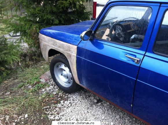 dacia1100 lux poza din stadiul actual