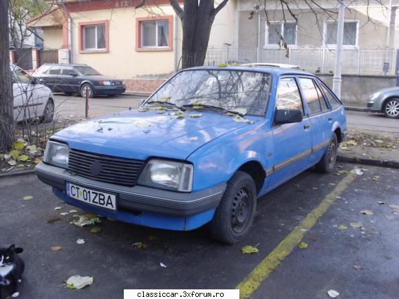 mai sunt citeva masini vechi constanta care merita salvate! opel ascona