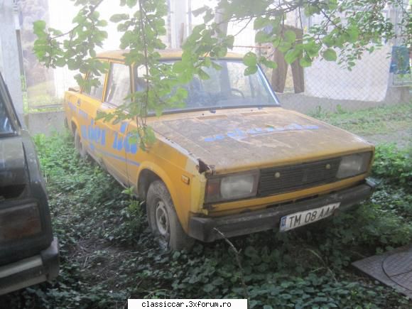 lada 2105 2107 una abandonata Reporter de teren