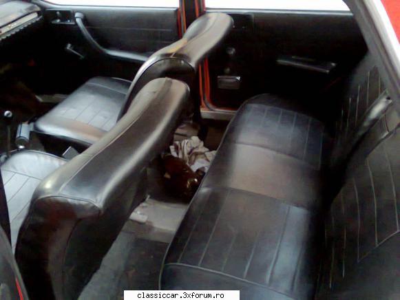 dacia 1300 1978 (replica gordini) interior