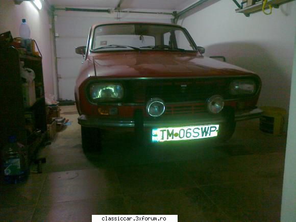 dacia 1300 1978 (replica gordini) niste poze acuma seara. maine sper revin altele zi.