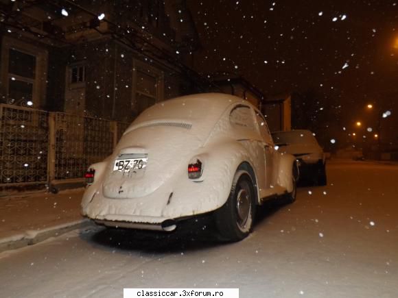 a venit si zapada .. creatzia