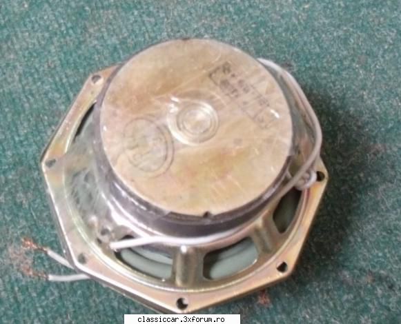 diverse doua difuzoare romanesti banda larga 8w/4ohmi reali, 115 diametru, 60-16000 hz, unele din