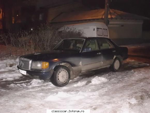 mai sunt citeva masini vechi constanta care merita salvate! mercedes w126