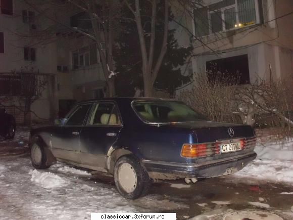 mai sunt citeva masini vechi constanta care merita salvate! mercedes w126