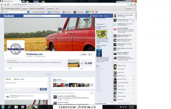 volkswagen 1600 variant laud pic     ajuns coperta facebook 2-a oara, the samba, cel mai