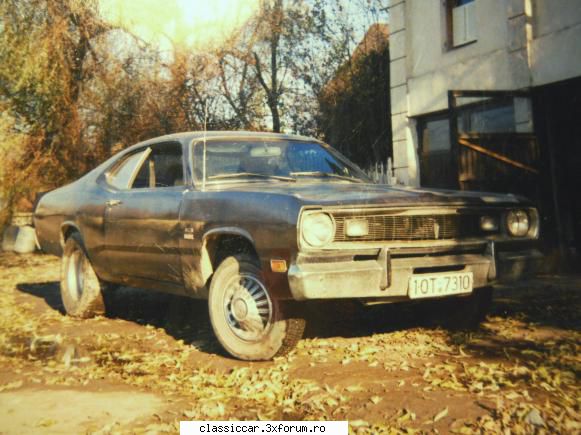 plymouth duster cam prin 2000 facut poza. afla slatina, avea numere vechi motor ford sierra.mai stie
