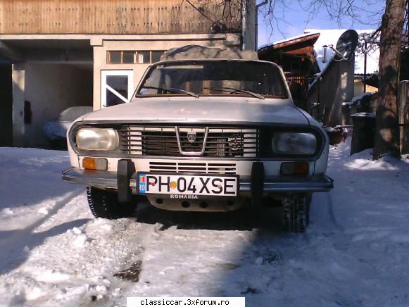 dacia 1300 sutica numarul urmeaza montat sub bara !  masina revopsi exterior desi mai merge asa