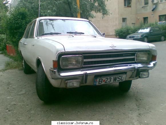 opel rekord 1968 asa acum!    