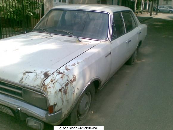 opel rekord 1968 asa  acum    