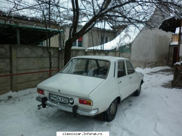 dacia 1300 sutica partea din spate urmeaza maine ! 