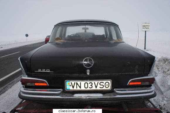 mercedes 220 coada randunica 1962