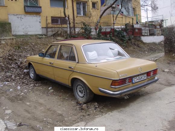 mai sunt citeva masini vechi constanta care merita salvate! mercedes w123