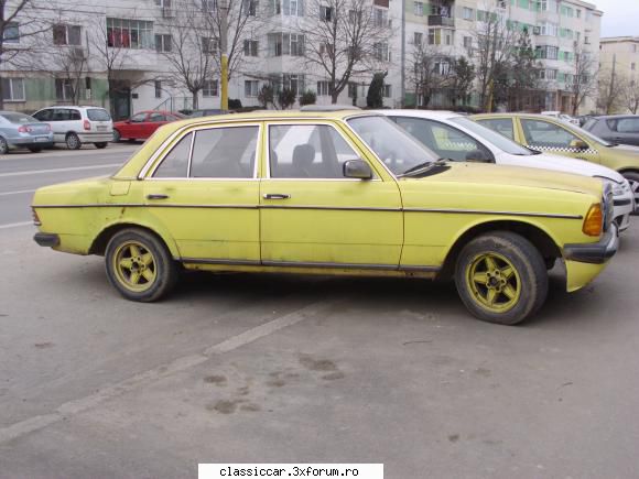 mai sunt citeva masini vechi constanta care merita salvate! mercedes w123