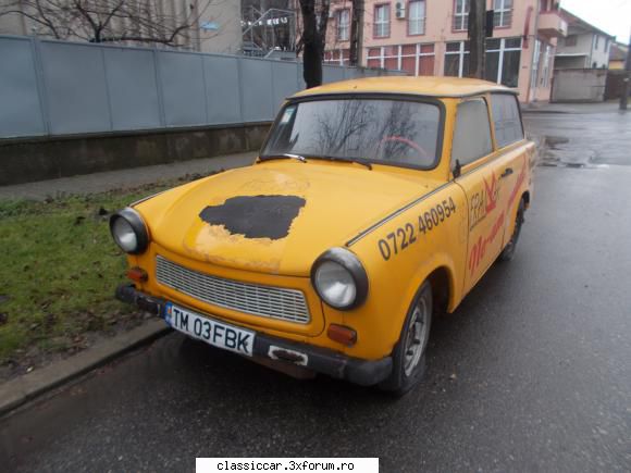 registrul trabant unu combi gasit timisoara Reporter de teren