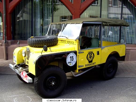 din germania land rover 86, din anul 1954.