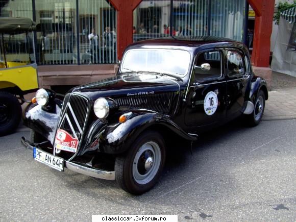 din germania citroen 11cv, traction avant, din 1954.