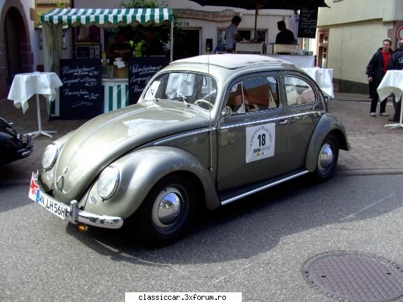 din germania volkswagen kfer, din 1956.