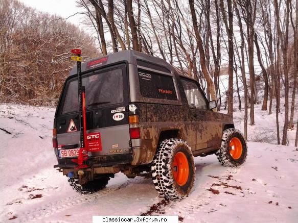 timbrul mediu 2013 urma 4x4 ,daihatsu rocky motor 2,8,am asteptat vad poate intampla ceva taxa dar