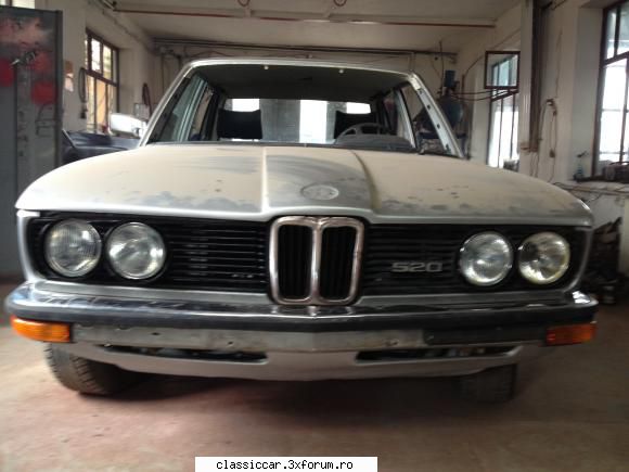 bmw e12, 520/6 din 1979 ina una