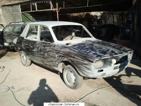 dacia 1300 sighisoara dat toata caroseria negru vedea eventuale zone care prezinta denivelari