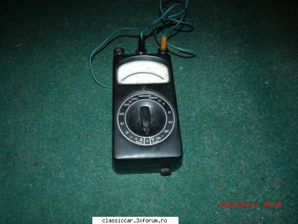 diverse multimetru german din anii 60, domenii masura 3ma -6a, 6v-600v atat cat cc. stare perfect