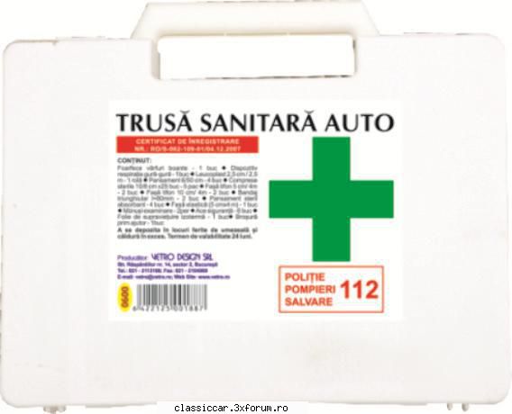 cutie plastic alb maner trusa sanitara auto cutie plastic alb maner provenind trusa sanitara nevoie