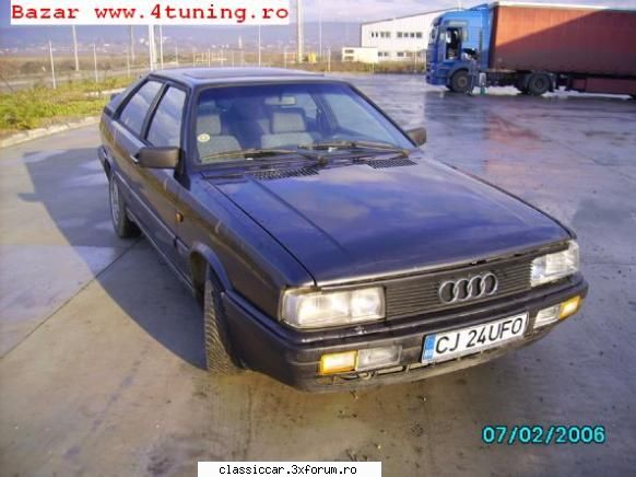 audi quattro asta oras,chiar ieri l-am vazut langa casa,cred este fost vanzari mai demult aici: